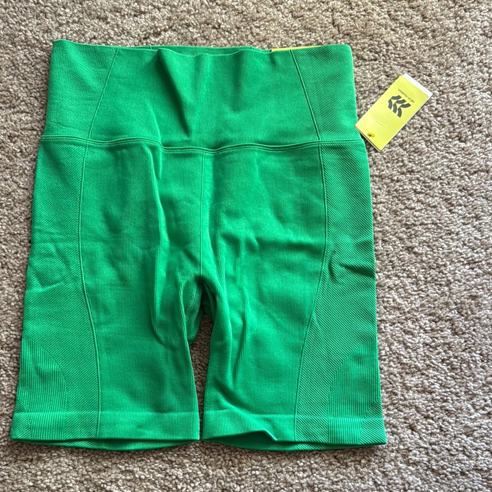All in Motion Green Bike Shorts
